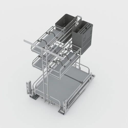 Bộ rổ gia vị dao thớt Hafele Omero 595.00.804 350mm