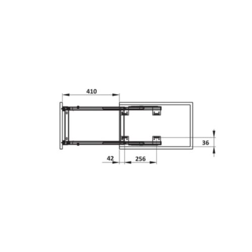 Bộ rổ gia vị Hafele Sonata 549.20.032 200mm