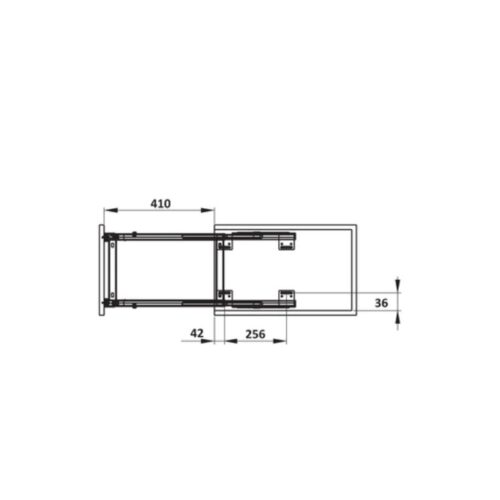 Bộ rổ gia vị Hafele Sonata 549.20.038 300mm