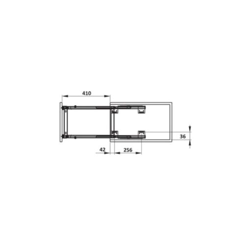 Bộ rổ gia vị Hafele Sonata 549.20.040 400mm