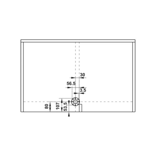 Bộ rổ góc xoay 180 độ Hafele Mezzo 548.37.001 4 Bộ rổ góc xoay 180 độ Hafele Mezzo 548.37.001