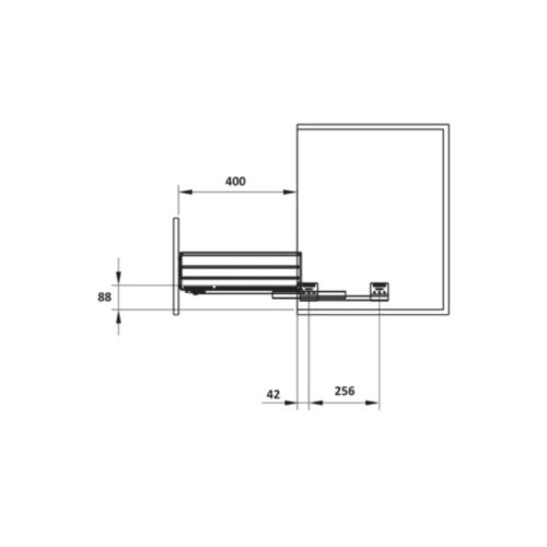 Bộ rổ xoong nồi Hafele Cappella 549.08.031 700mm