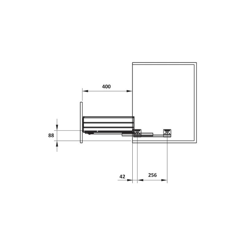Bộ rổ xoong nồi Hafele Cappella 549.08.033 800mm Bộ rổ xoong nồi Hafele Cappella 549.08.033 800mm