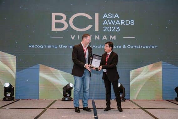 Häfele tại lễ trao giải BCI Awards Asia 2023 tại Việt Nam
