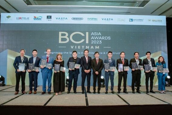 Häfele tại lễ trao giải BCI Awards Asia 2023 tại Việt Nam