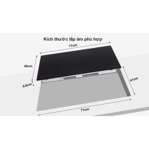 Lắp đặt Bếp điện từ Hafele HC-M773D 536.61.705