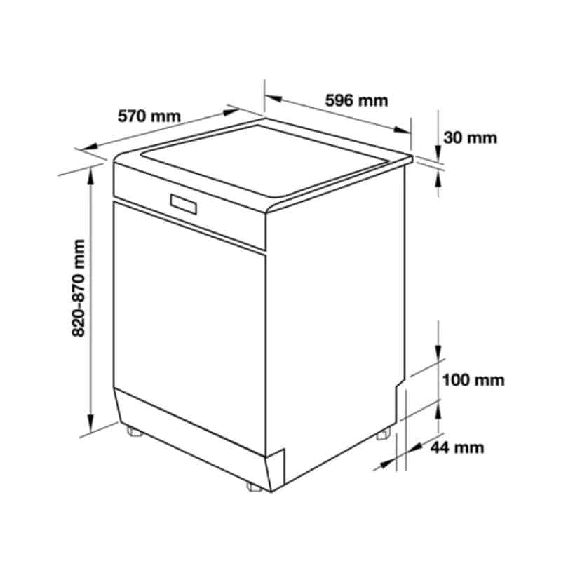 Kích thước Ảnh thực tế Khay rửa Hình ảnh Máy Rửa Chén HDW-F60C Hafele 533.23.200 Kích thước Ảnh thực tế Khay rửa Hình ảnh Máy Rửa Chén HDW-F60C Hafele 533.23.200