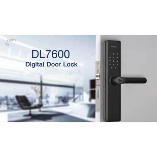 Ảnh thực tế khóa điện tử Hafele DL7600 đen không pin 912.20.237