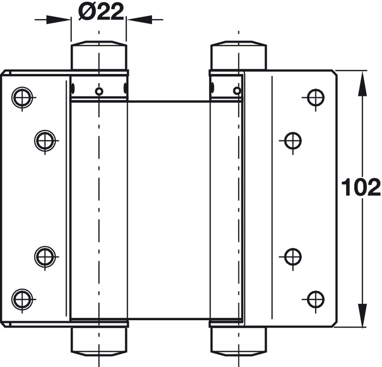 Kích thước Hafele 927.97.020