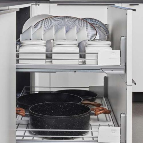 Giá bát đĩa 600mm Hafele 545.14.926 3 Hình ảnh rổ đựng bát đĩa 600mm Hafele 545.14.926