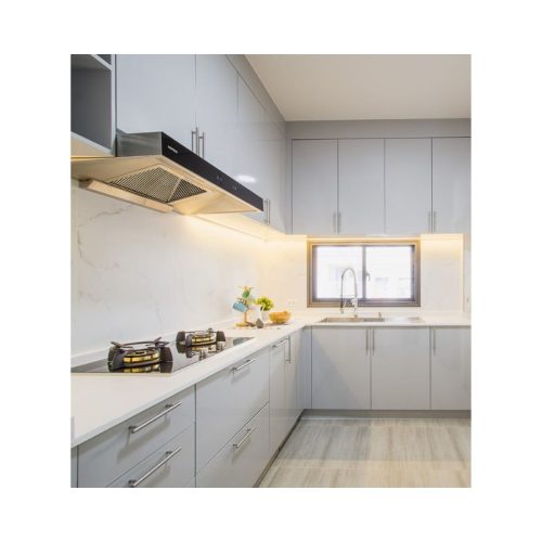 Ảnh thực tế của tay nắm tủ inox 328mm Hafele 155.01.405