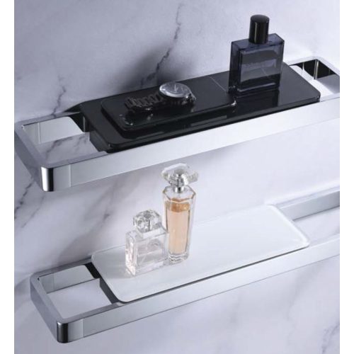 Ảnh thực tế kệ kính đen 300 Hafele 495.80.243