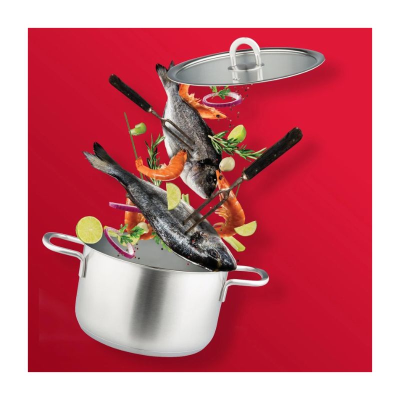 Ảnh thực tế nồi inox Hafele 531.08.007 Ø20cm Ảnh thực tế nồi inox Hafele 531.08.007 Ø20cm