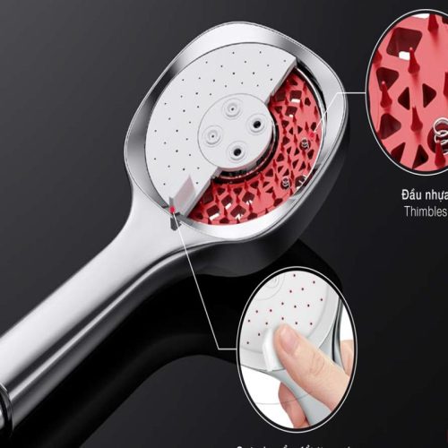 Ảnh thực tế sen tay Self-Clean S 3 chức năng Hafele 485.60.629