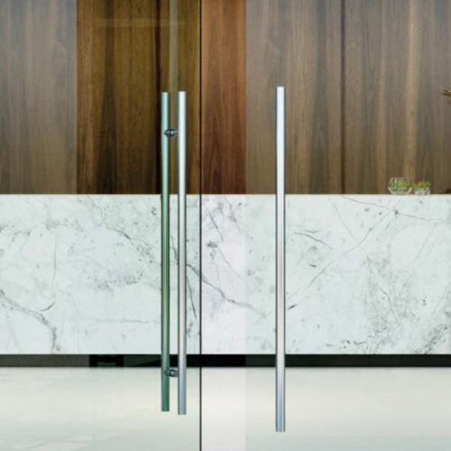 Ảnh thực tế tay nắm kéo chữ H dài 1200 mm Hafele 903.01.806