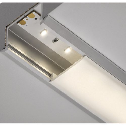 Ảnh thực tế thanh dẫn đèn Led góc chiếu nghiêng Hafele 833.74.845