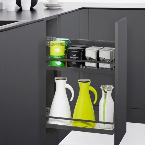 Bộ rổ kéo Comfort II 400mm trái Hafele 545.53.765