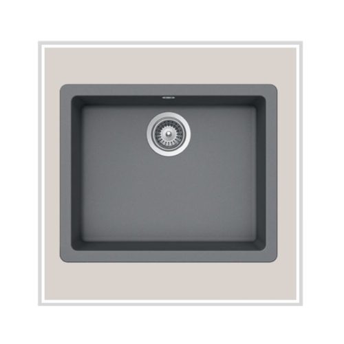 Chậu rửa bát đá 1 hố Hafele HS19 - GEN1S60 - 570.35.530 - màu xám