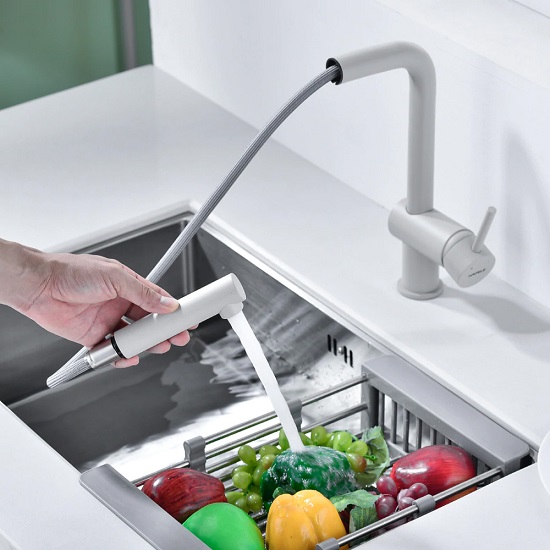 Hình ảnh vòi rửa bát nóng lạnh Hafele 577.55.290 