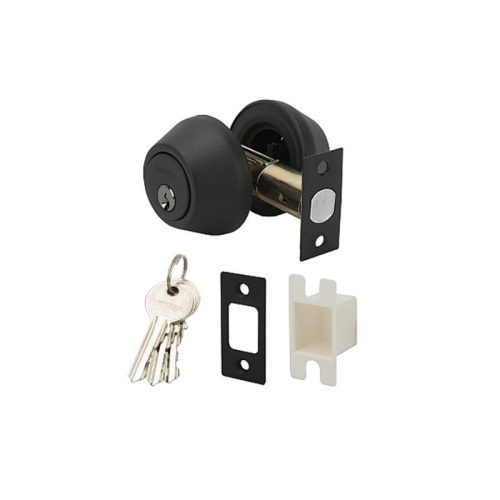 Khóa cóc 2 đầu chìa màu đen Hafele 911.83.569