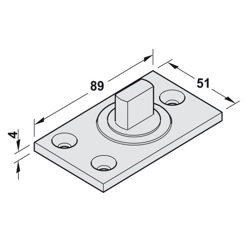 kich thuoc ban le truc xoay 250kg hafele 981 00 092