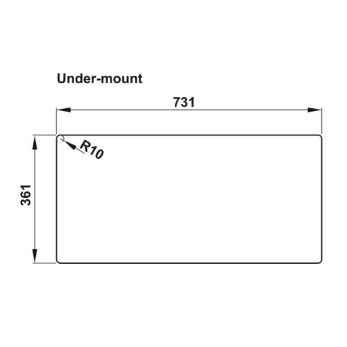 Kích thước chậu rửa bát đá 2 hố Hafele Essence HS22-GEN2S90M 577.25.310