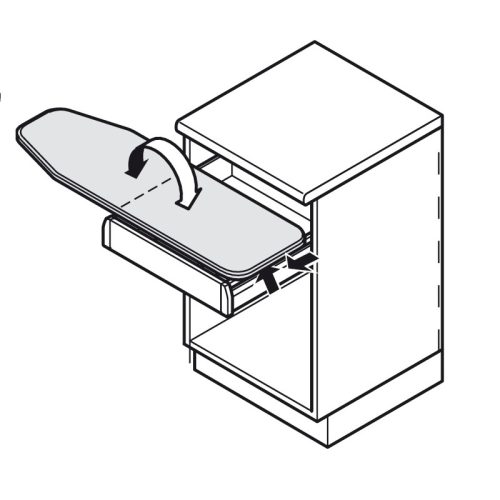 Phụ kiện bàn ủi Hafele 568.60.964 3 Kích thước Phụ kiện bàn ủi Hafele 568.60.964