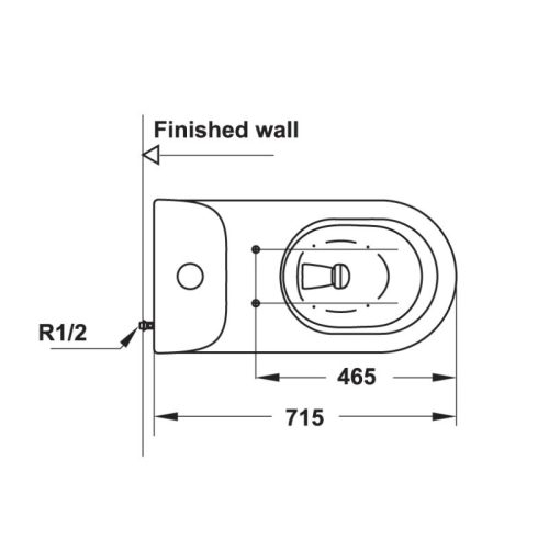Lắp đặt bồn cầu 1 khối Sapporo Hafele 588.79.408