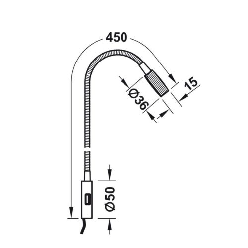 Lắp đặt đèn Led chiếu 2034 lắp nổi 12V Hafele 833.74.096