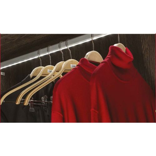 Lắp đặt thanh treo quần áo đầu Oval Hafele 833.72.790