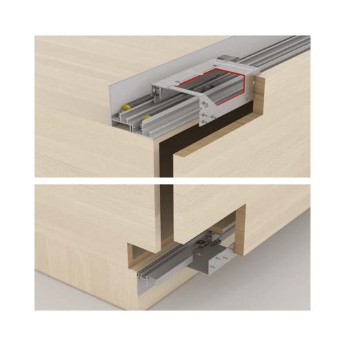 Phụ kiện cửa trượt tủ Slido Space Air 80VF Hafele 406.78.027