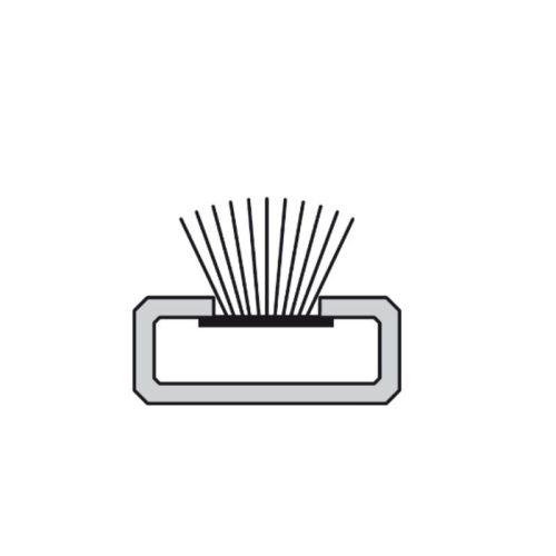 Thiết kế đệm cửa chống cháy và chống khói Hafele 950.11.061