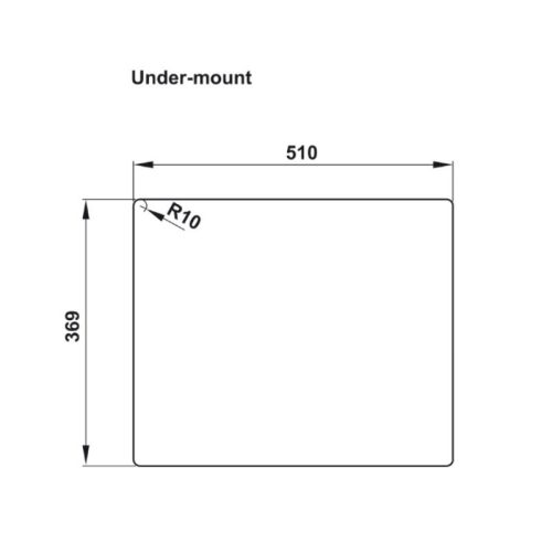 Thông số kỹ thuật chậu rửa bát đá 1 hố Hafele Essence HS22-GEN1S60M 577.25.320