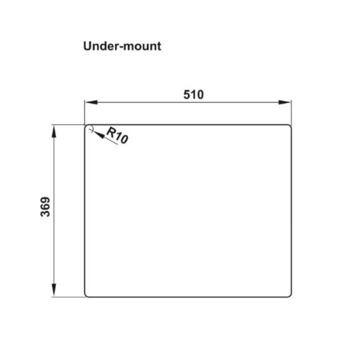 Thông số kỹ thuật chậu rửa bát đá 1 hố Hafele Essence HS22-GEN1S60M 577.25.520