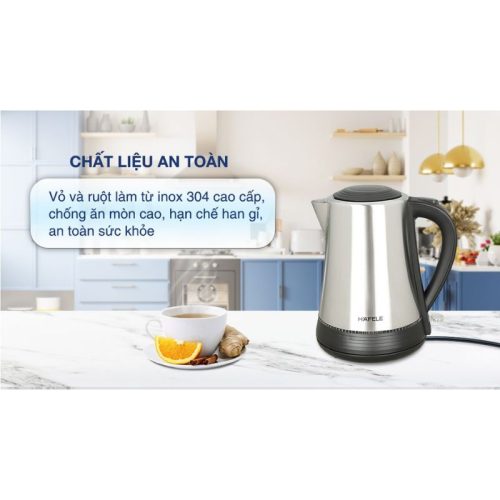 Chất liệu bình đun siêu tốc Hafele 1.7 lít HS-K1703X 535.43.733