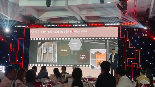 Bộ sưu tập phụ kiện tủ bếp Hafele 2024