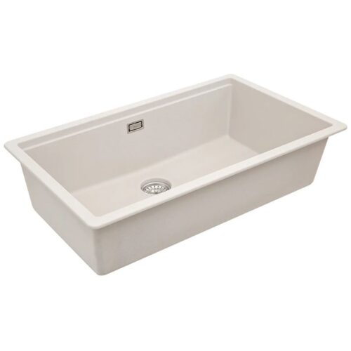 Hình ảnh chậu rửa bát đá 1 hố Hafele HS20-GEN1S80 570.30.800 màu kem