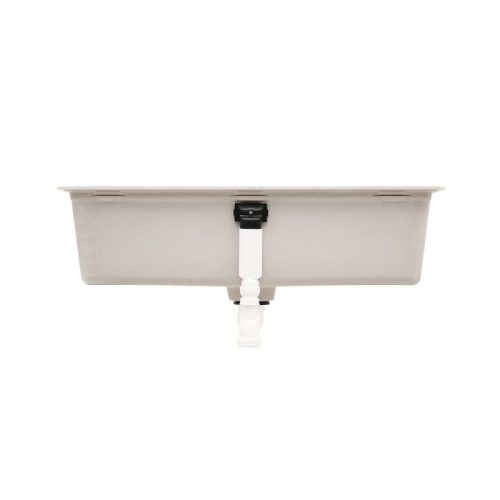 Mặt sau chậu rửa bát đá 1 hố Hafele HS20-GEN1S80 570.30.800 màu kem