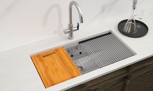 Chậu rửa bát Inox 1 hố Hafele WS R0 HS24-SSN1S-8644 SILVER 567.24.477 3 anh chau rua bat inox 1 ho hafele ws r0 hs24 ssn1s 8644 silver 567 24 477