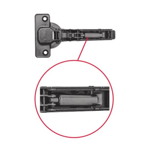 Ảnh bản lề trùm nửa Metalla SM 165º Hafele 315.28.751