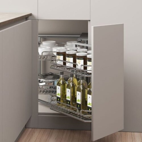 Giá góc liên hoàn Inox 304 mở phải Hafele 548.21.022