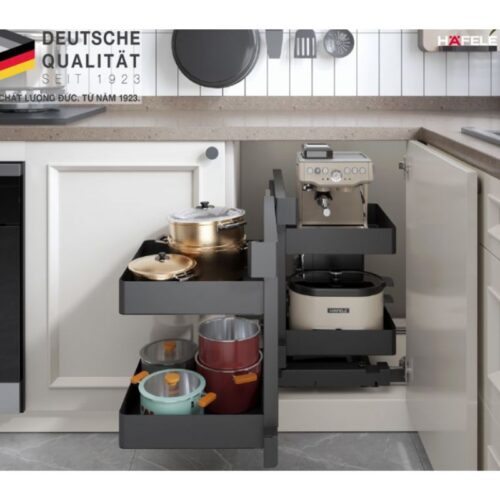 Bộ Rổ Góc Corner Agent 900mm Hafele 545.14.339 3 bo ro goc corner agent 900mm hafele 545.14.339